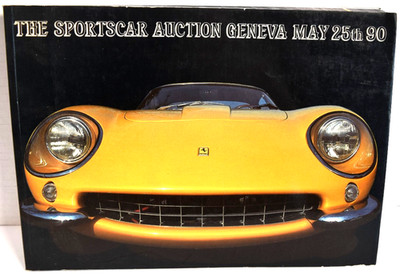 The Sport's Car Auction Co. Auction GENEVA May 1990 FERRARI * COOPER* JAGUAR *