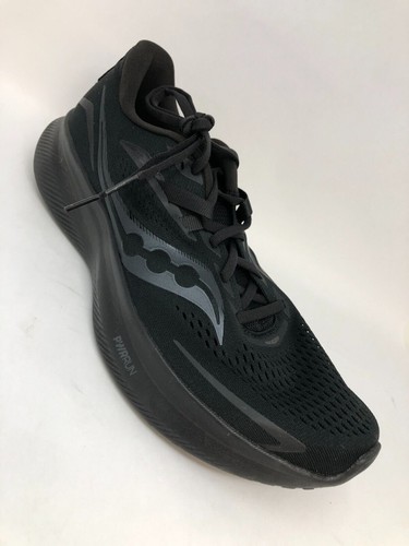 Zapato para correr Saucony Ride 15 para hombre triple negro talla 10.5 EE. UU. S20729-14 - Imagen 5 de 5