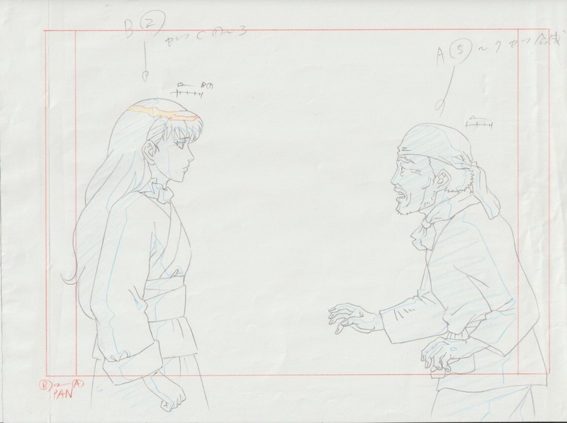 The Twelve Kingdoms Juuni Kokki Genga Douga Original Sketches Pierrot - Youko