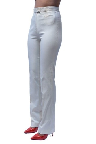 PANTALONE 155€-70% BLUGIRL BLUMARINE 3553 BEIGE ult. mis.disp. 44it=40de-eu - Imagen 2 de 3