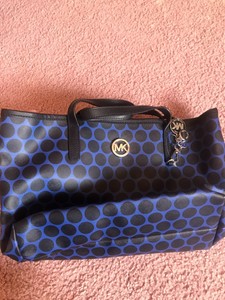 michael kors polka dot bag