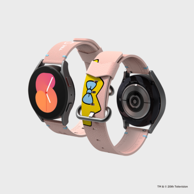 むーちゃん 美品 ! オマケ付き! Galaxy Watch 4 C The Simpson (Maggie) x Samsung Galaxy Smart Watch4 / 5 Band