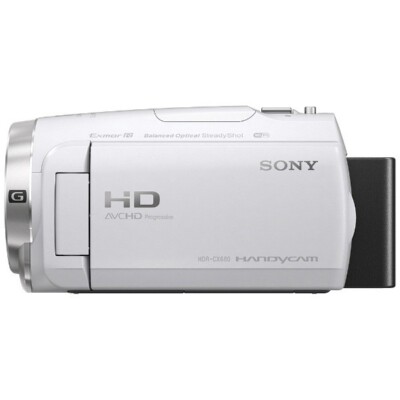 SONY HDR-CX680 Video Camera White [Full HD Compatible SONY HDR-CX680 Video Camera White [Full HD Compatible