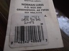White Pre Pradco label with product details, including Deep Little N, Chrome Tenn Shard, and barcode.