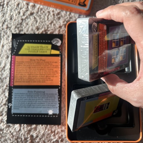 IQ Brain Train Game. By Lagoon Hard To Find In The USA - Picture 3 of 3