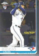2019 Topps Chrome Base,Update,Blue,Pink,Sepia Singles