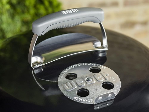 BARBECUE WEBER A CARBONE CLASSIC KETTLE BLACK D.47 CM - 1241304 - Foto 4 di 11