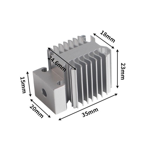 Hotend Heat Sink All Metal Heatbreak Parts for Creality Ender 3 V3 Se/KE lot - Picture 15 of 15