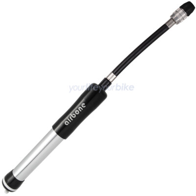 AIRBONE MOUSE TAIL LUFTPUMPE 120g 7 bar AV SV DV 21㎝ MINI FAHRRAD PUMPE SCHLAUCH