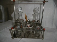 Ancien serviteur huilier vinaigrier
