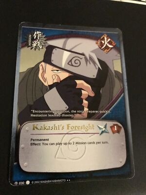 Kakashi's Foresight - M-030 - Rare - The Path to Hokage