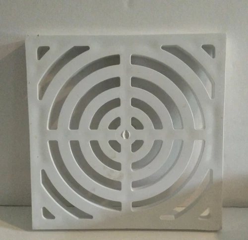 PROFLO PF42858 White 9" X 9" Floor Drain Grid Only - Picture 2 of 3