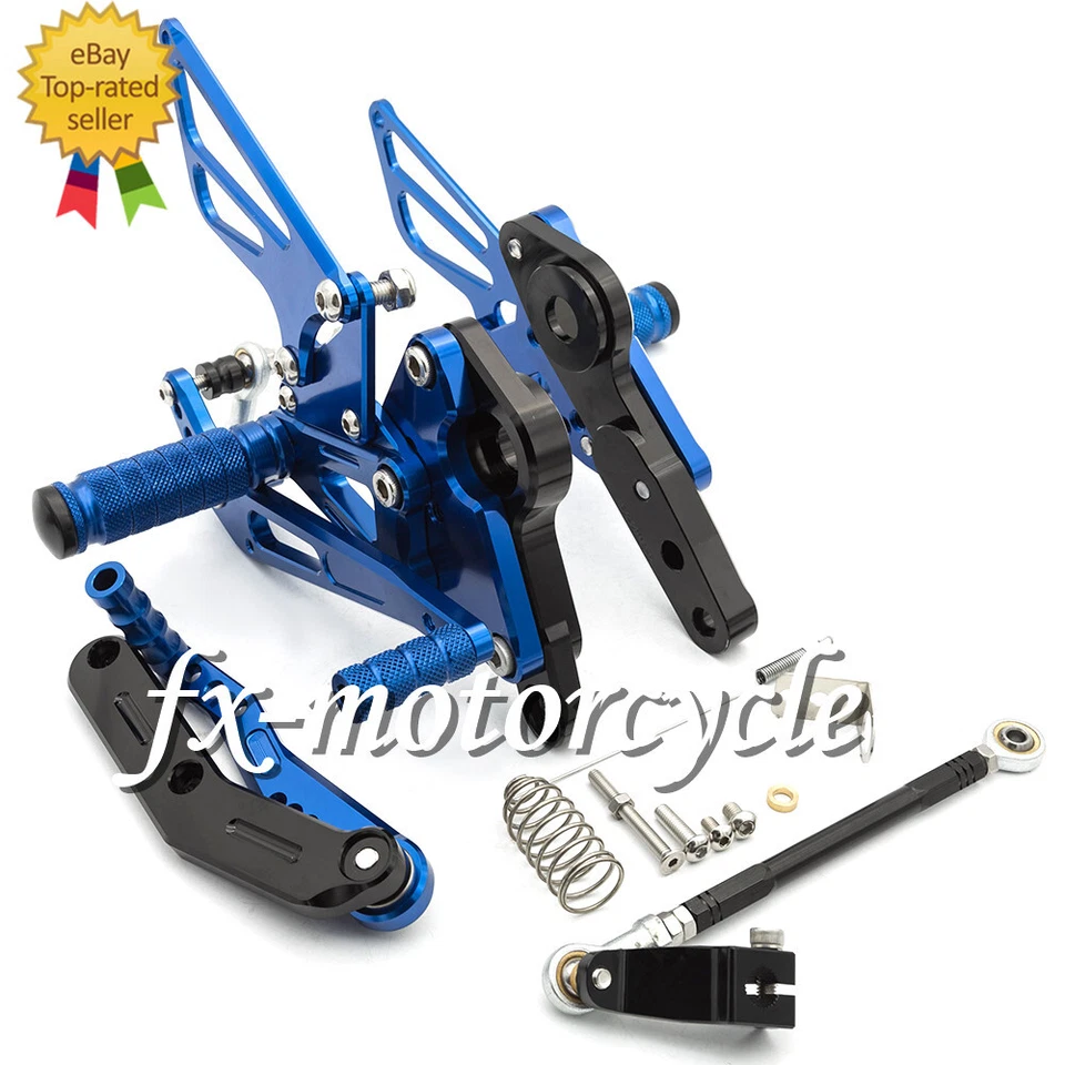 Juego de estriberas traseras CNC para Yamaha FZ-09 MT09 MT 09 2013-2017 Foto 3 de 4