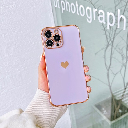 Süße Herz Beschichtung weiche TPU Hülle für iPhone 16 15 Pro Max 14 13 12 11 XS XR 8 7+ - Bild 33 von 46
