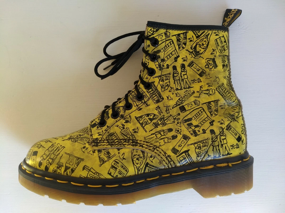 Dr martens icon clearance yellow