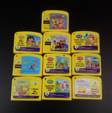 Lot of 10 Leapfrog My First Leap Pad Cartridges Preschool Level