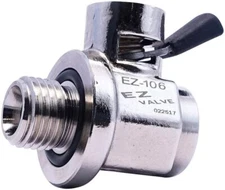EZ (EZ-106) Silver 14mm-1.5 Thread Size Oil Drain Valve
