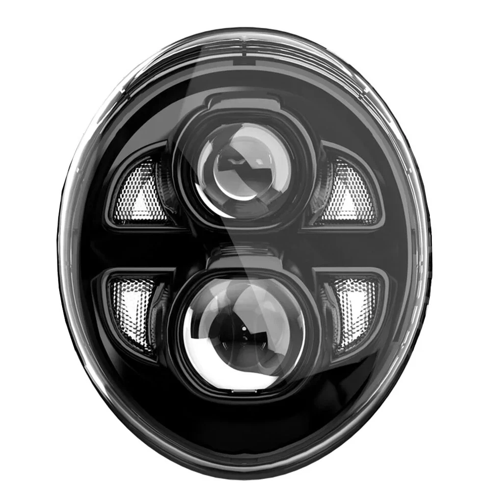 Conjunto de faros LED DOT DRL haz alto/bajo para Harley Davidson Breakout 2015-2022 Foto 2 de 4