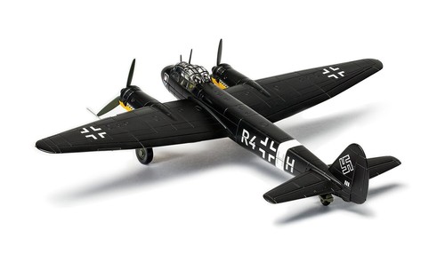 JU-88C-6 R4 HH GERHARD BOHME 1./NJG.2 CATANIA SICILY - CORGI AA36714 1/72 - Picture 5 of 6
