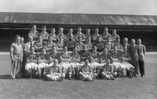Football Team Group for the 1949 50 season S D'Arcy, C Hammond, W - Old Photo