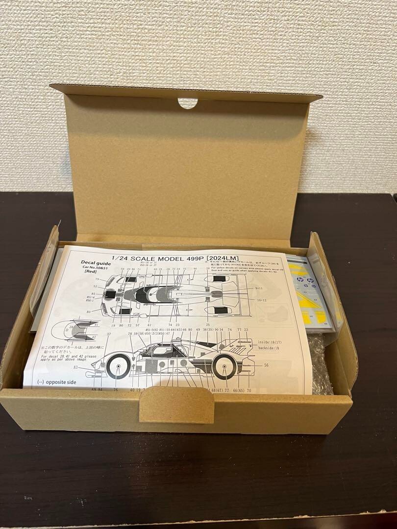 ホビーフォーラム限定品1/24モデルファクトリーヒロMFH2024LM RED 1/24 Model Factory Hiro MFH 2024LM Red Hobby Forum Limited
