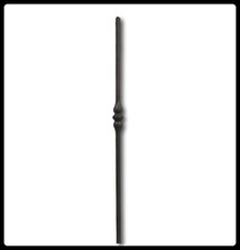 Caposaldo in ferro battuto forgiato colonna piantone piantoni per ringhiere