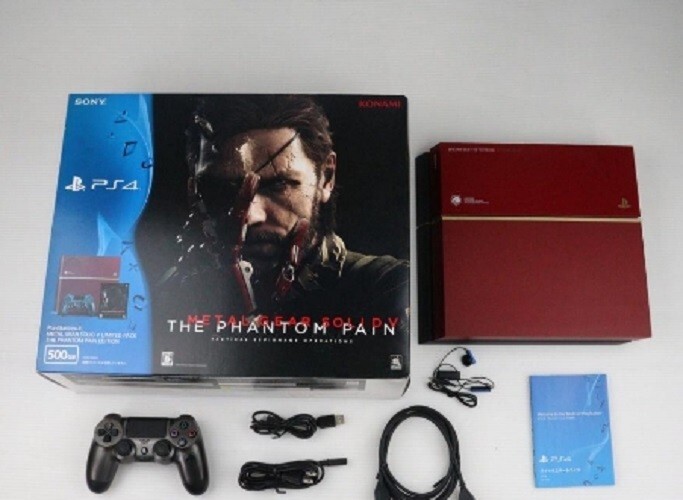 PS4コントローラー1個 ファークライ6   メタルギアソリッドphantom pain PS4 METAL GEAR SOLID V PHANTOM PAIN EDITION 500GB Console