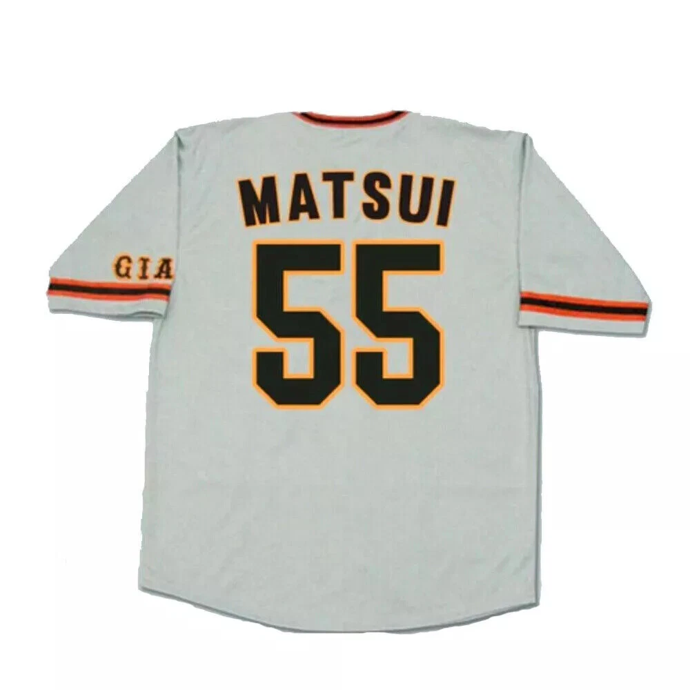 読売ジャイアンツ ユニフォーム MATSUI 55 新品 読売ジャイアンツ#55 松井秀喜 ジャイアンツ ユニフォーム MATSUI 半袖