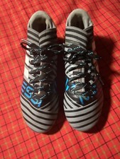 ADIDAS NEMEZIZ MESSI GRAY/BLUE/WHITE SIZE 2.5 USED
