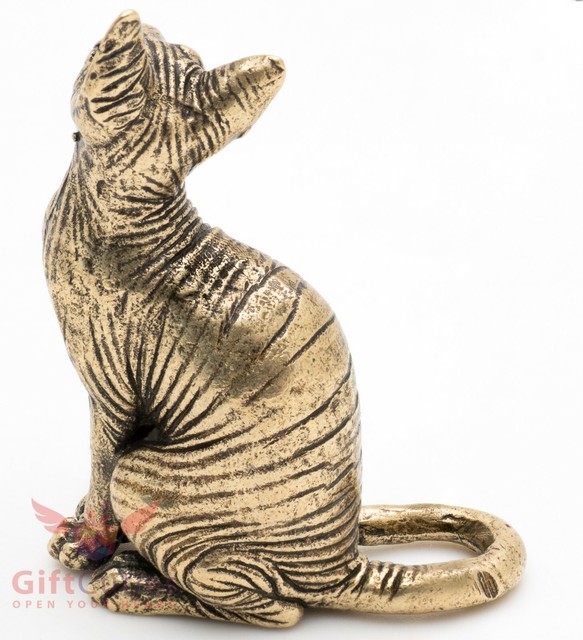 Bronze Figurine of Sphynx cat eBay