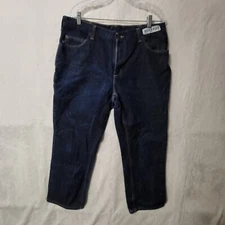 Carhartt Flame Resistant Carpenter Jeans FR Mount Vernon Mills 36x30