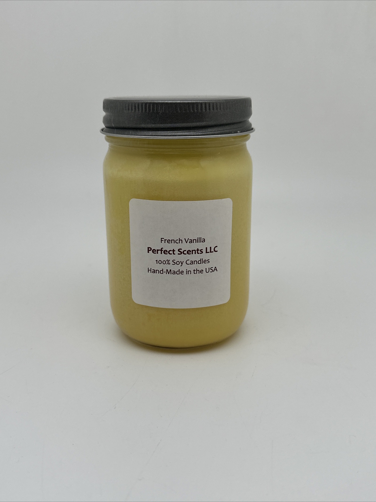 French Vanilla Handmade 100% Soy Candles for Perfect Aromatherapy Scents-image