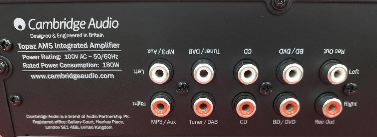 Cambridge Audio Topaz AM5 Integrated Amplifier Good