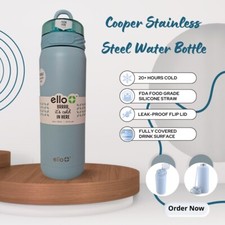 Ello Pop & Fill Botella De Agua De Acero Inoxidable De 32 | Envío gratis Ello Pop & Fill Botella De Agua De Acero Inoxidable De 32 | Envío gratis
