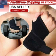 Wrist Hand Brace Support Carpal Tunnel Sprain Arthritis Gym Splint  Left / Right