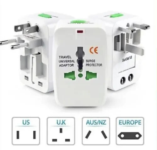 492518061 ADATTATORE INTERNAZIONALE CORRENTE UNIVERSALE PRESA ELETTRICA SPINA DA