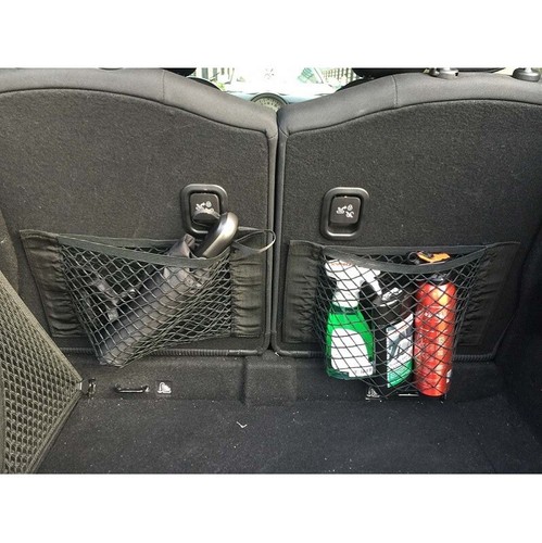 Car Trunk Organizer Bag Mesh Cargo Net Seat Storage Holder Pocket Accessoriies - Bild 3 von 11
