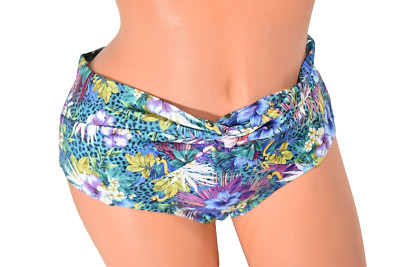 Women's Christin Michaels Floral Twist Front Bikini Bottom  Size XL  NWT