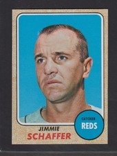 1968  TOPPS  BASEBALL  # 463  JIMMIE SCHAFFER  NRMT   INV 1475