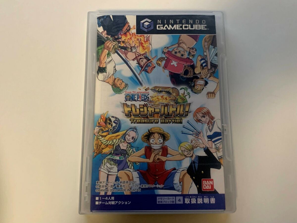 One Piece Treasure Battle! BANDAI Nintendo Gamecube Japanese