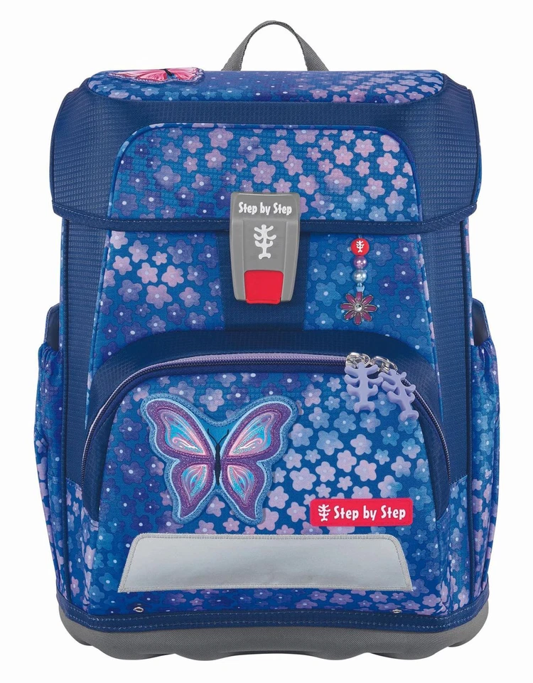 Step by Step Cloud Schulranzen-Set 5-teilig Butterfly Maja dunkelblau - Bild 2 von 4