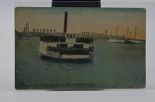 1945 - Workman, Coming from Mare Island, California - Vintage Postcard