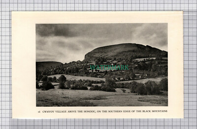 C5373) Cwmyoy Village - 1938 Steckling