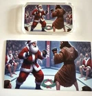Forget Tyson vs. Paul - We've Got Santa Claus vs. Jesus! 1 oz silver Art Bar