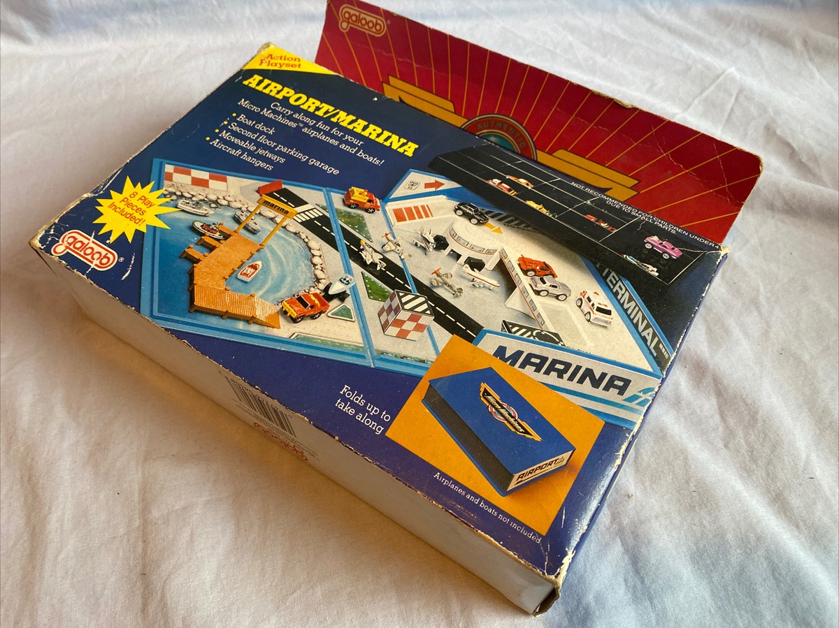 Micro Machines, Galoob, 1987, Airport Marina, Good Condition