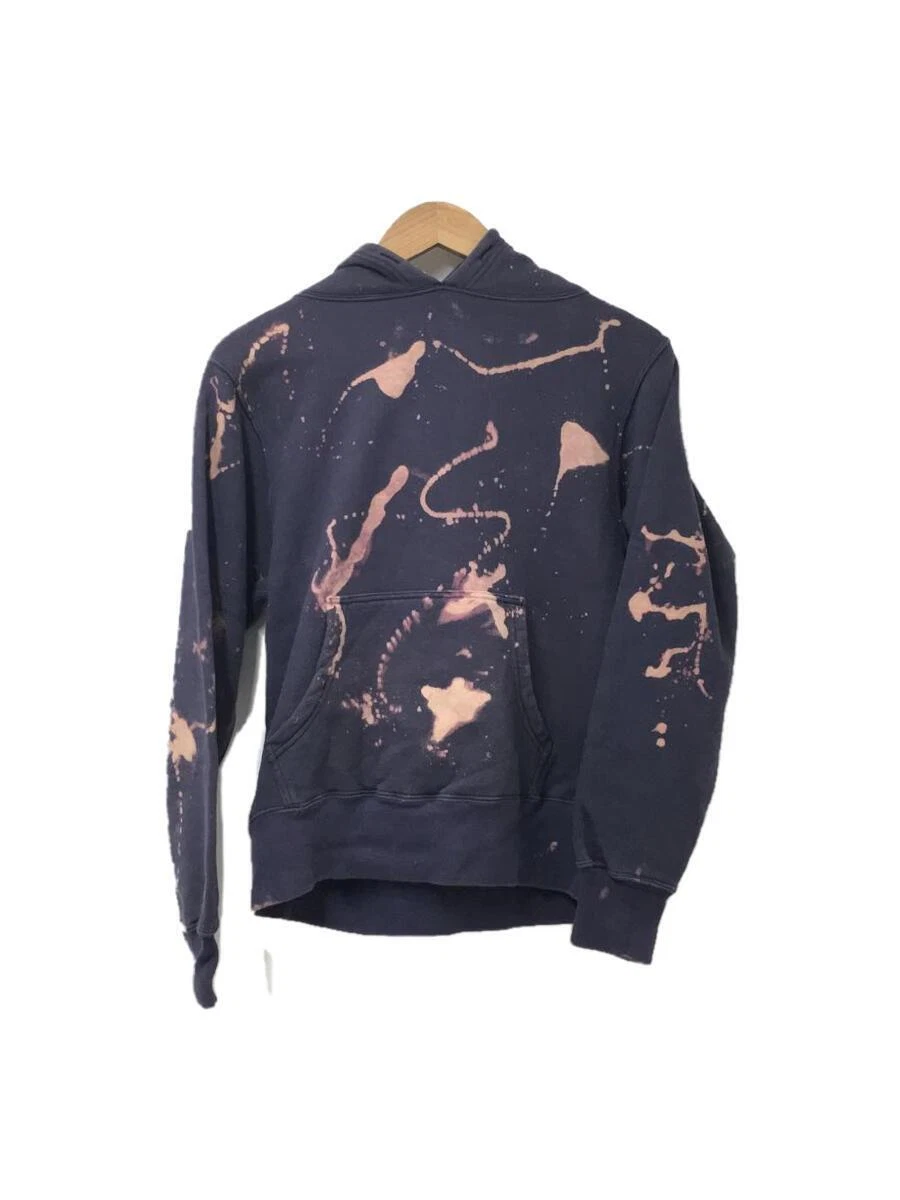Buzz Rickson's x BEAMS BOY Bleach Hoodie Navy Cotton Size S Used From Japan