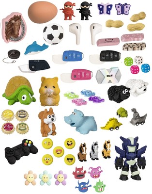 Brunnen Radiergummi Auswahl Pferde Smiley Fußball Einhorn Horse Monster u.a. NEU