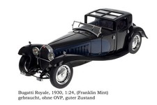 Franklin Mint Bugatti Royale, 1930, Modell 1:24 *guter Zustand*