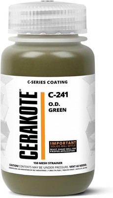 CERAKOTE  (AIR CURE) C-SERIES O.D. GREEN (4oz) C-241T - Ceramic Coating