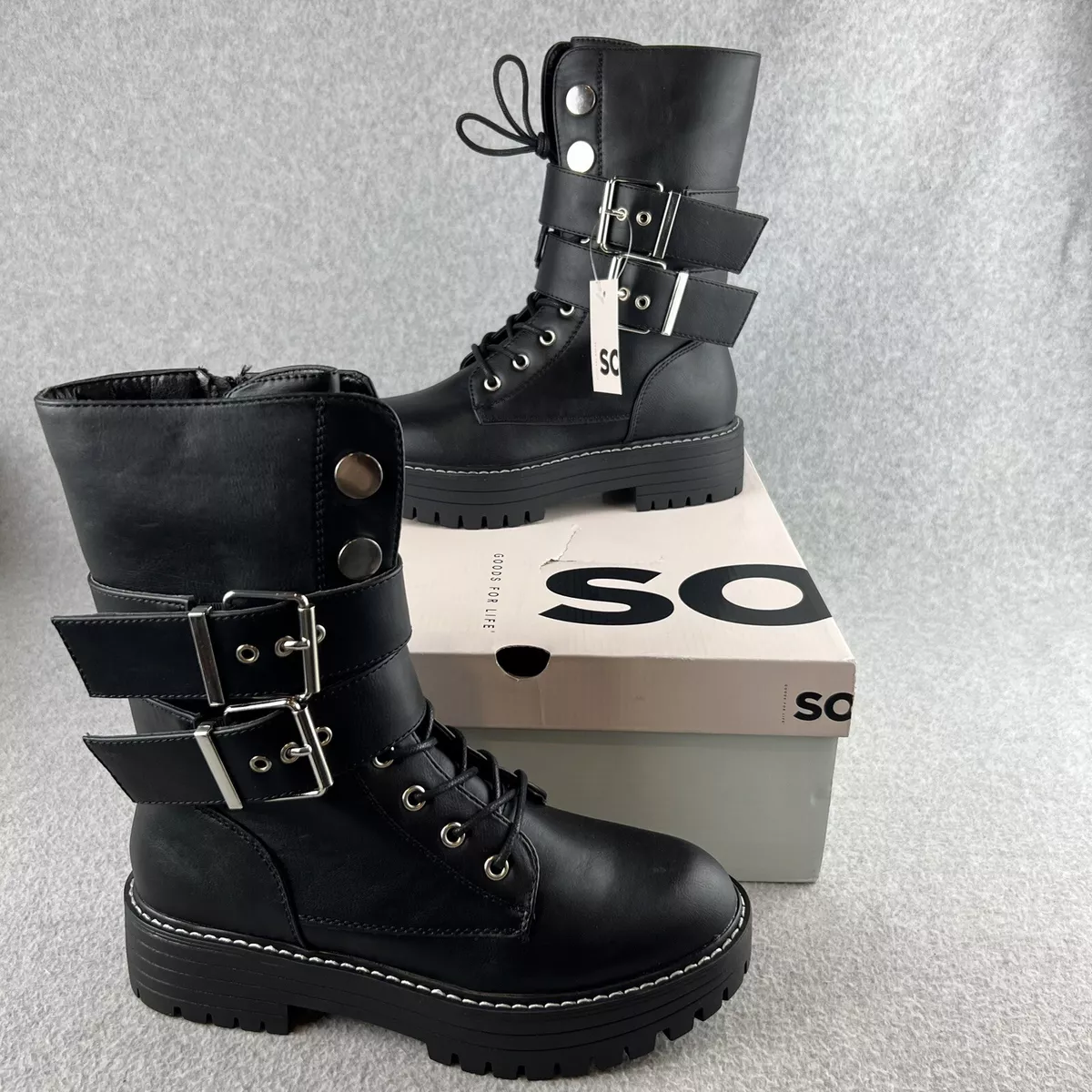 Feminine combat boots cheap